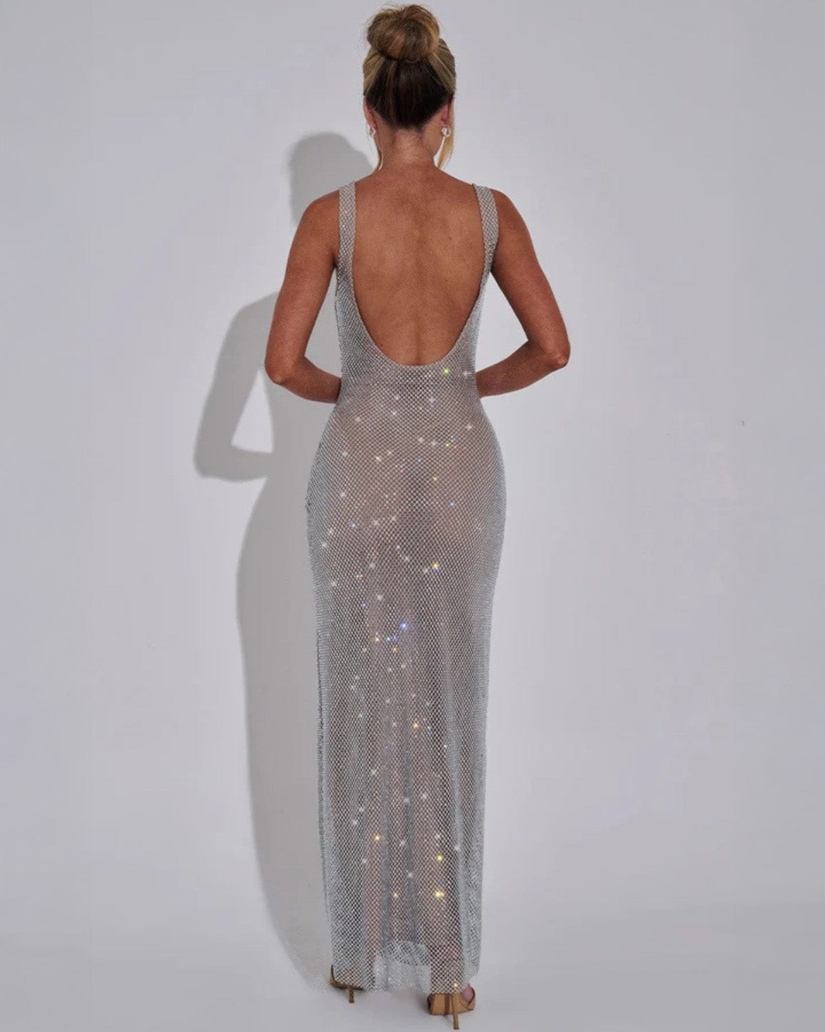 Celeste Embellished Evening Gown