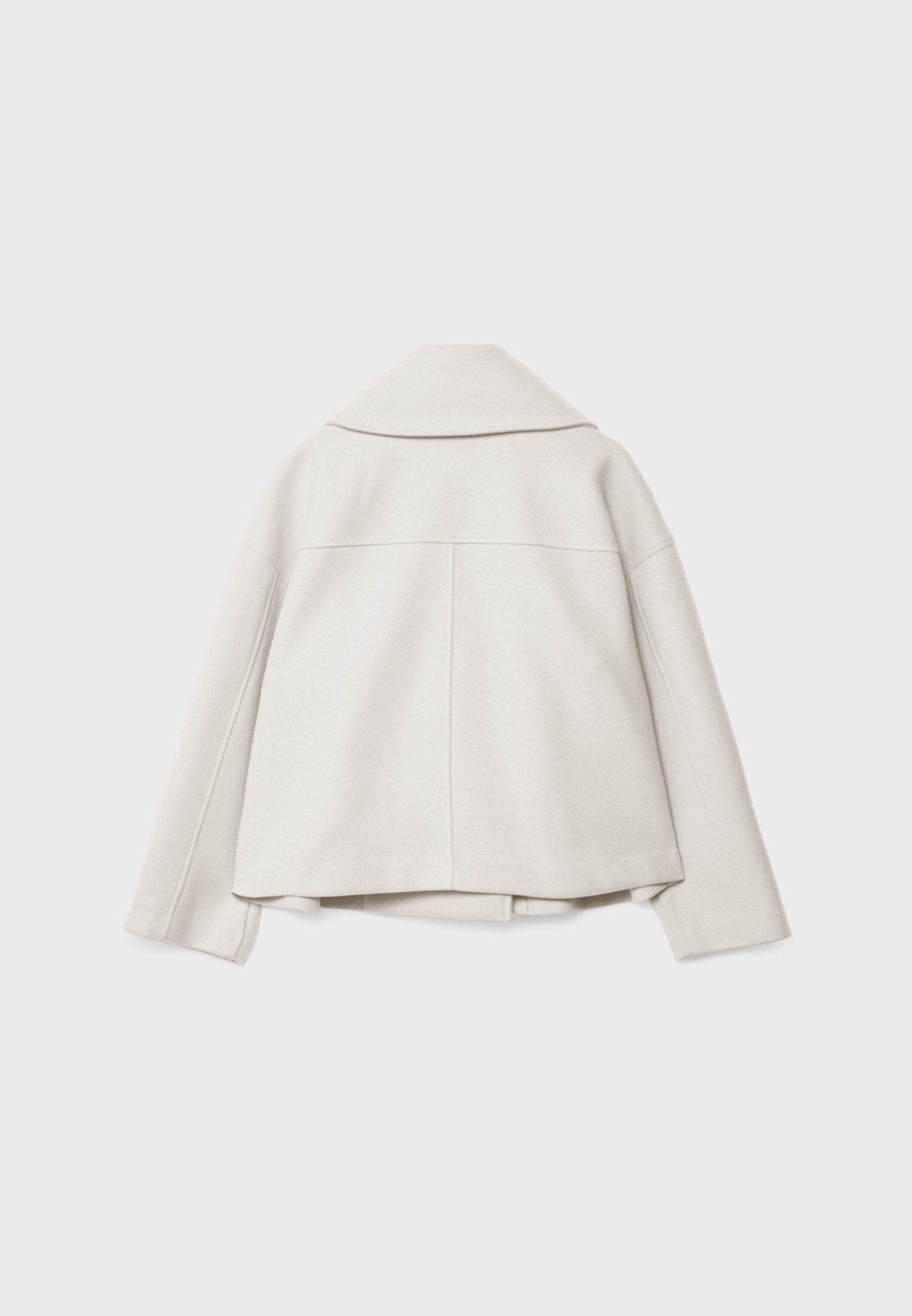 Short Modern Cropped Jacket - Double-Breasted