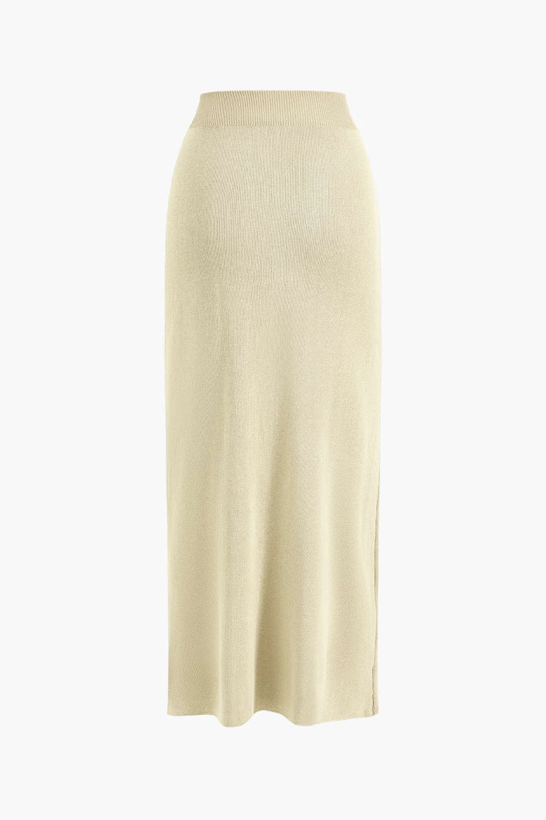 Women’s Esme Button-Down Knit Midi Set - Collared Top Skirt Co-ord