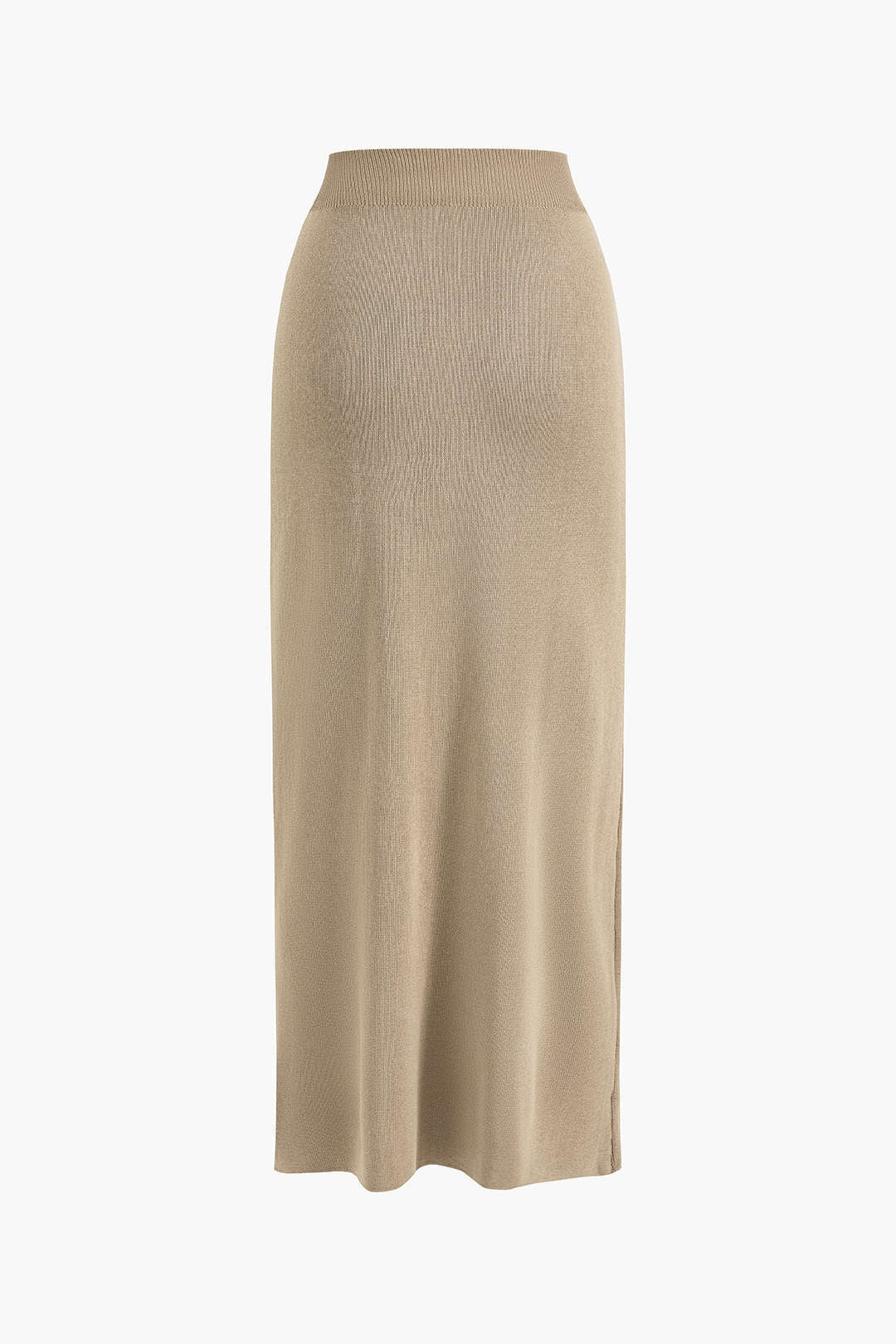 Women’s Esme Button-Down Knit Midi Set - Collared Top Skirt Co-ord